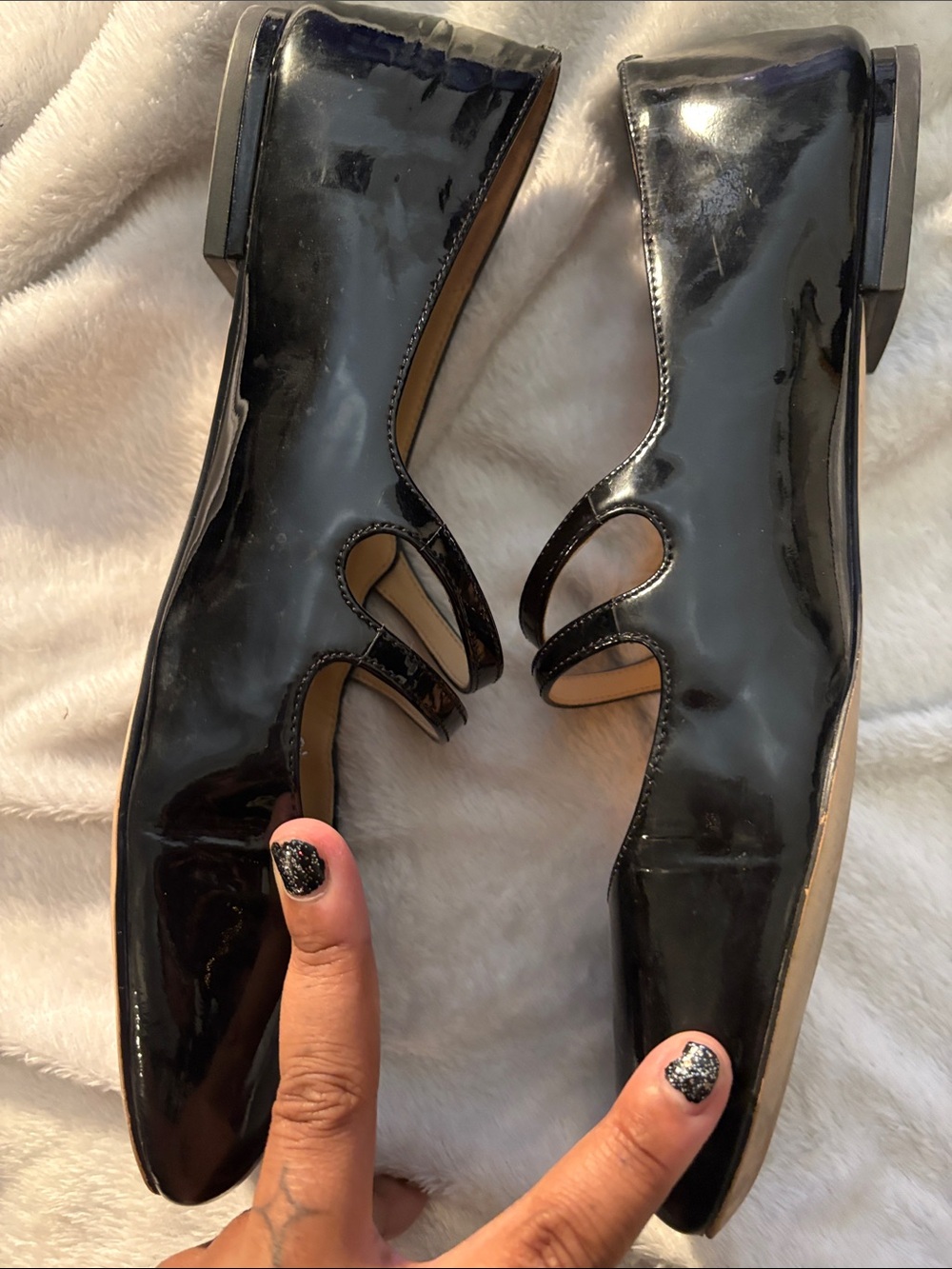Coach size 9 Patent Leather Mary Jane Flats - Picture 5 of 8